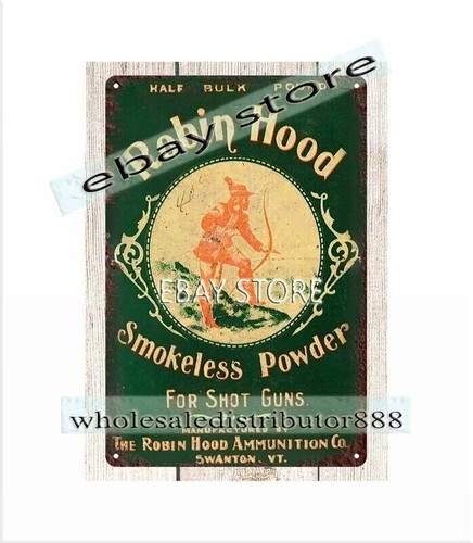 Robin hood gun - powder, tin