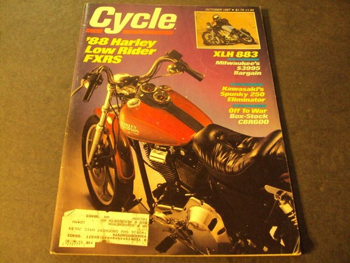 Cycle oct 1987 - cycle, low