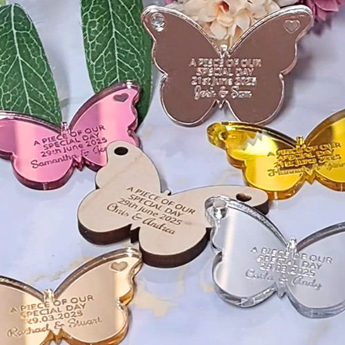 Personalised wedding favours - personalised,