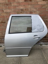 Mk4 Vw Golf Rear Left Door In Sliver Good Condition With Main Glass Only ￼