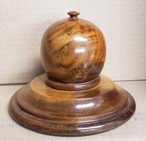 Ink well treen antique - ink, well,
