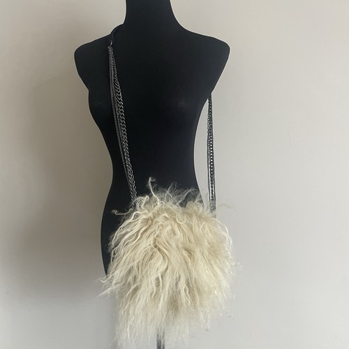 Zara real mongolian fur - real,