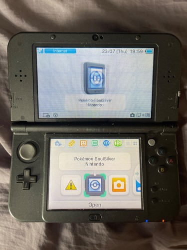 Nintendo 3ds metallic - xl, black