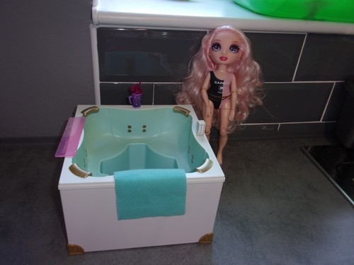Rainbow high doll pink hair - high,