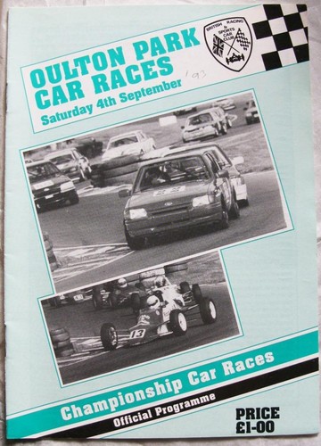 Oulton park sep 1993 - park,