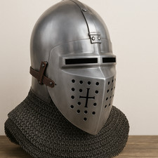 Helmet 14 Gauge Steel Medieval