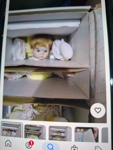 Porcelain doll new - porcelain,