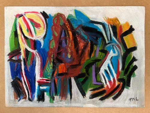 Karel appel drawing paper - appel, on