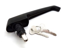 VW T25 T3 Black Sliding Door Outer Handle With Keys pre 1984 Right Hand Drive 