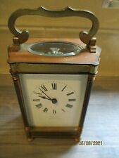 victorian brass carriage clock mantle clock by weir and sons dublin ireland 