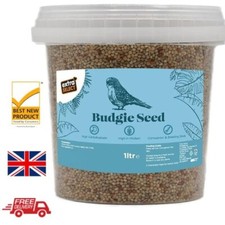 Extra Select Budgie Seed Mix - Indoor Bird Food for Small Birds Only - UK