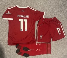 Liverpool Salah Full Kit Kids 10-11yrs 25/26 | Never Worn