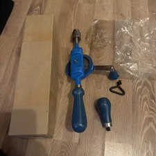 Vintage blue Footprint hand