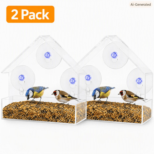 Window bird feeder - window, pack