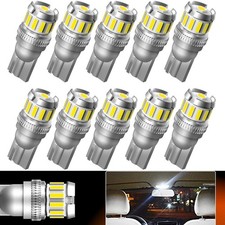 UK SMD LED CAR SIDE LIGHT T10 XENON HID 10x 501 W5W 360°Beam Angle Brand New