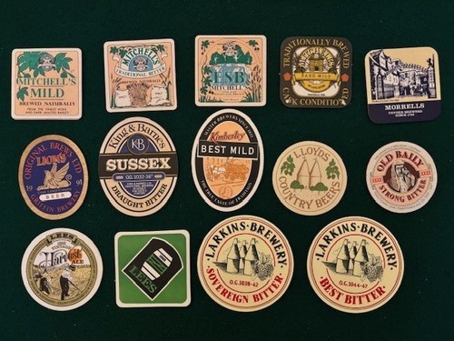 Brewery beer mat collection - mat,