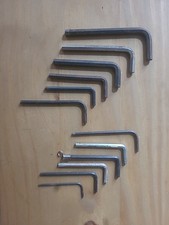 Vintage Tools Allen Keys Bundle Job Lot