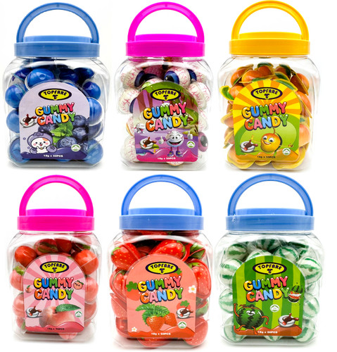 Gummy candy jars juicy liquid - juicy,