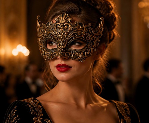 Wearable elegant baroque eye - wearable,