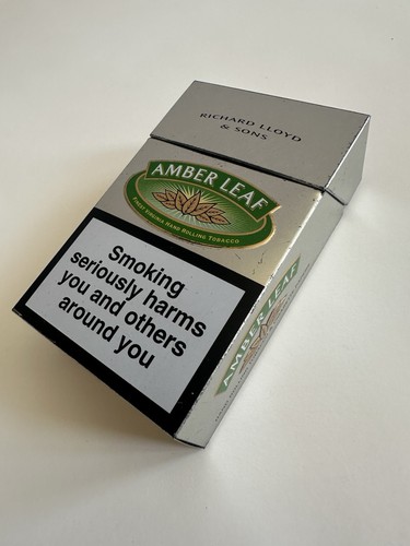 Amber leaf silver straights - leaf,