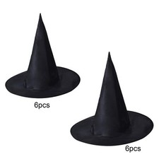 6 Pieces Halloween Witch Hat