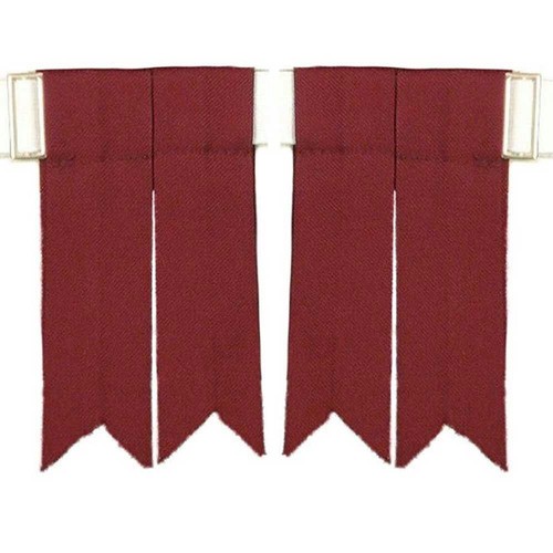 Maroon burgundy tartan kilt - cc,