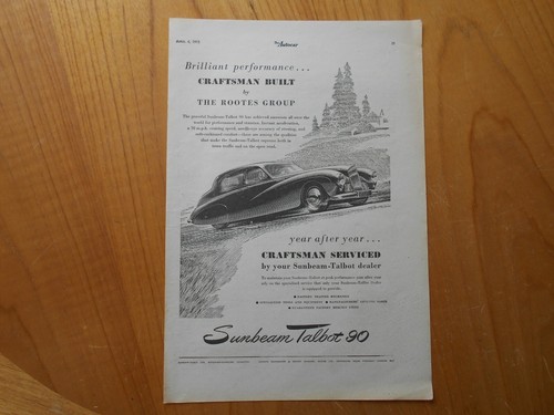 Vintage sunbeam talbot - vintage, 90