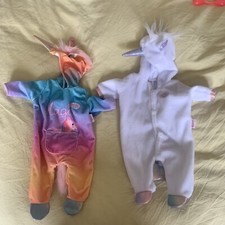 Huge lovely bundle of Zapf Creations Baby Born Clothes in immaculate condition 