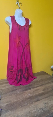 Pink floral mesh midi - midi, dress