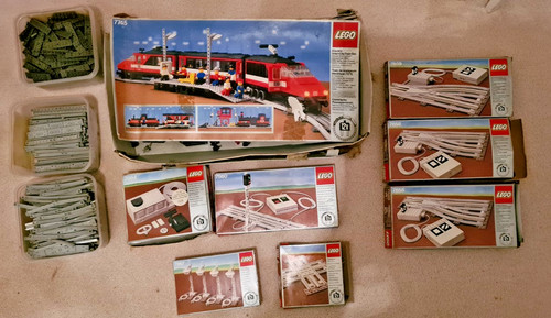 Lego electric intercity - lego, train