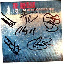 The Blackout Hand signed CD