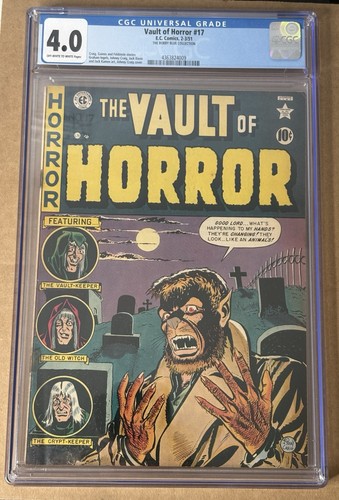 Vault horror ec comics - vault, of