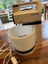 Vintage Kenwood Chefette Stand mixer A340 With Ceramic Bowl And 2 Beaters