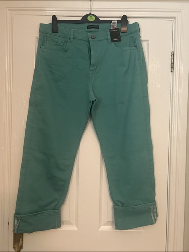 Teal coloured mid rise - coloured,