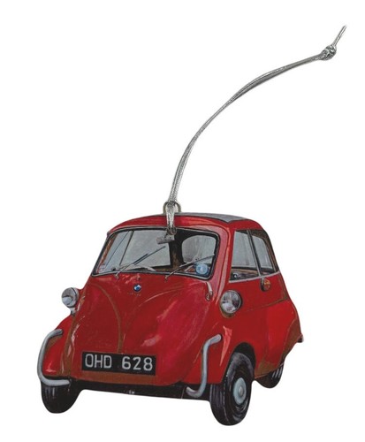 Isetta bubble car christmas - isetta,
