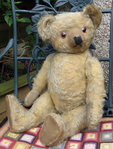 Antique teddy bear - bear, j