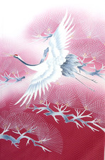 [AYANE] CRANE BIRD & PINE TREE