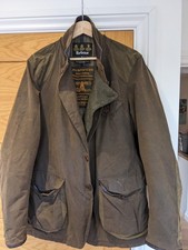 Barbour Tokito 'Skyfall' James Bond Sports Wax Jacket XL Rare Beacon 