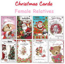 Christmas Cards  - Female Relatives