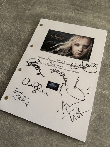 Les miserable movie - miserable, script
