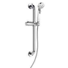 Croydex Assistive Showering Kit Grab bar, Shower head, Slider & Hose - AP600241
