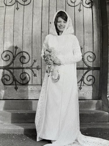 Vintage wedding dress - wedding,