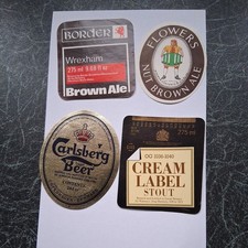 Beer Bottle labels , 4 labels