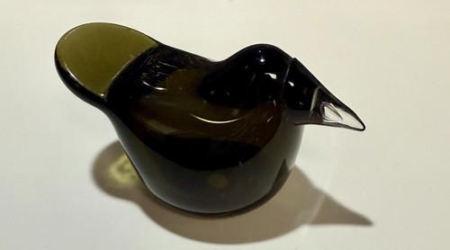 Oiva toikka glass bird - toikka,
