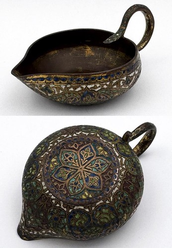 Kashmir enamel indian - kashmir, antique
