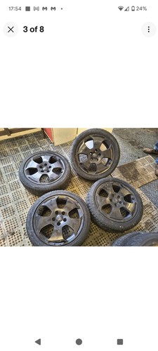 Audi avus alloy wheels - 17”,
