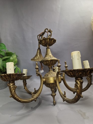 French antique brass arm - antique,