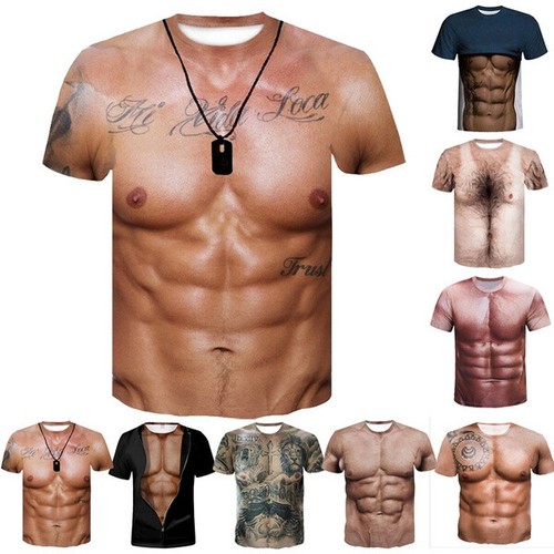 Strong muscle tattoo casual - muscle,