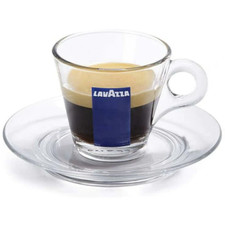 Lavazza Espresso Glass Cups &