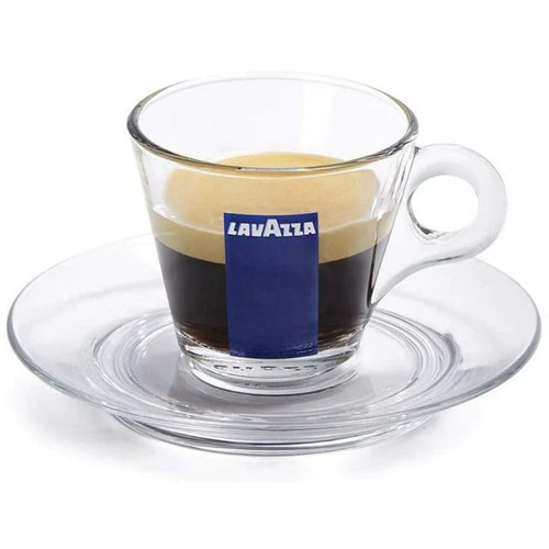 Lavazza espresso glass cups - espresso,